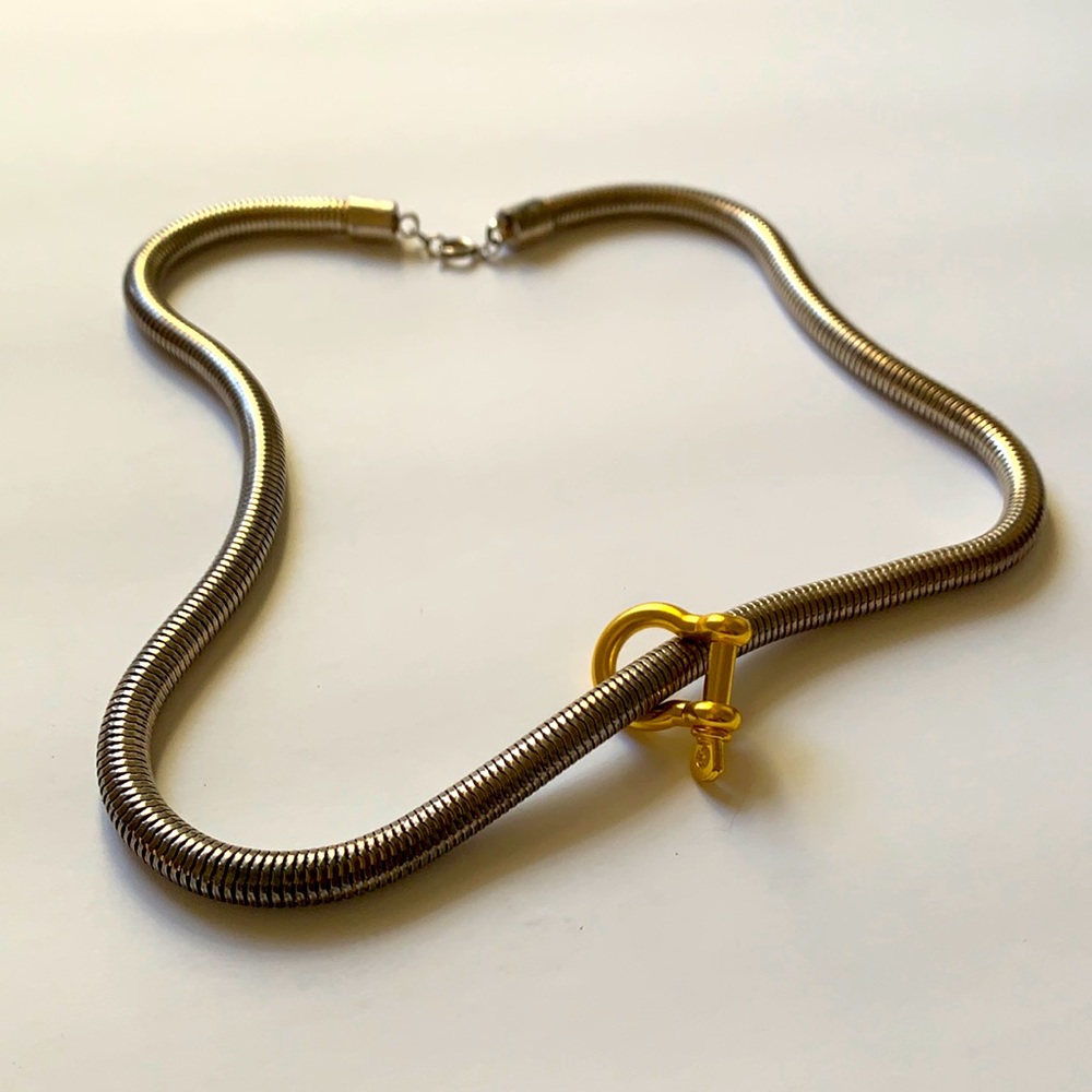 Snake Chain Industrial Jewelry Gold Silver